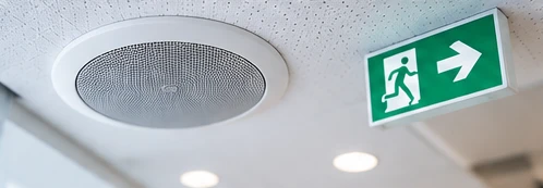 Voice Alarm system photograph